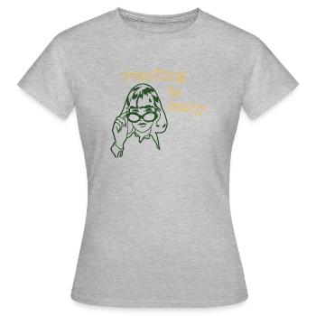 Reading is sexy - Frauen T-Shirt - Grau meliert - Vorne - AI Model Female 172 dark (172cm)