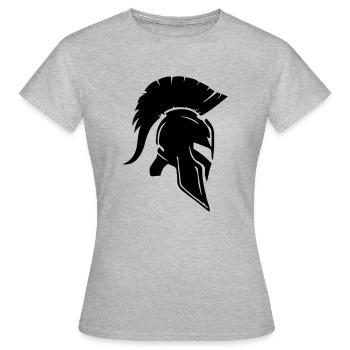 Spartans - Women's T-Shirt - heather grey - Front - AI Model Female 172 dark (172cm)