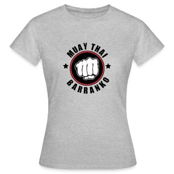 Sports - Women's T-Shirt - heather grey - Front - AI Model Female 172 dark (172cm)