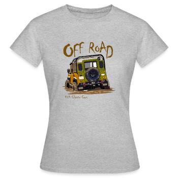 Off Road - Women's T-Shirt - heather grey - Front - AI Model Female 172 dark (172cm)