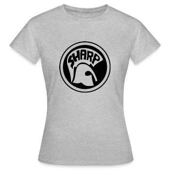 Sharp - Women's T-Shirt - heather grey - Front - AI Model Female 172 dark (172cm)