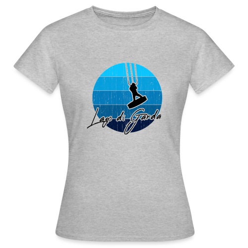 Kitesurfer, Kiten, Kitesurfing am Gardasee/Italien - Frauen T-Shirt