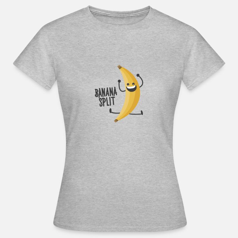 Banana Split - Women's T-Shirt - heather grey
