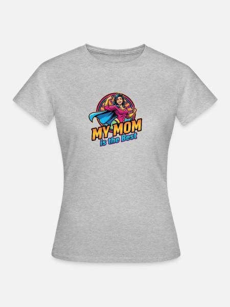 Mutter Geschenke für Mütter und beste Mama - Frauen T-Shirt - Grau meliert