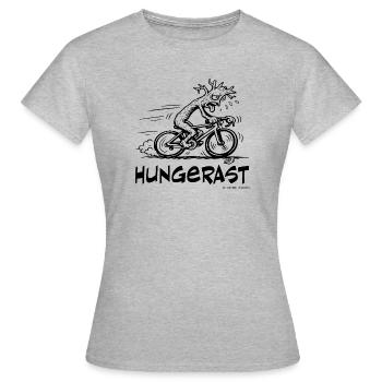 The hunger pangs - Women's T-Shirt - heather grey - Front - AI Model Female 172 dark (172cm)