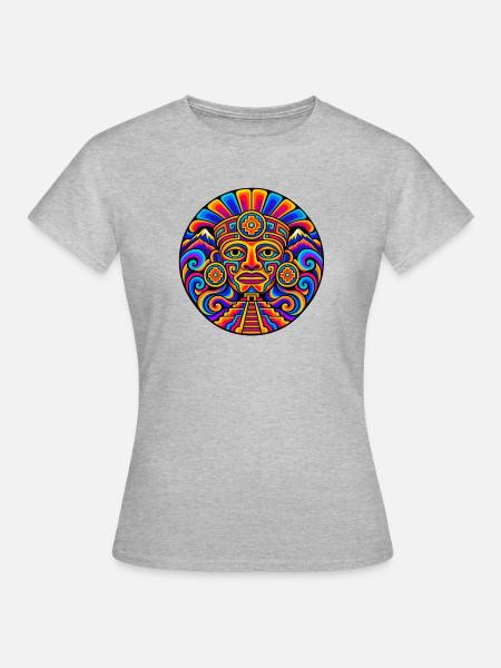 Inka - Frauen T-Shirt - Grau meliert