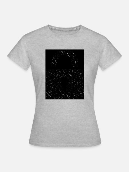 schlüssel - Frauen T-Shirt - Grau meliert