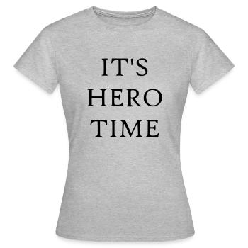 Cool énonciation drôle - T-shirt Femme - gris chiné - Devant - AI Model Female 172 dark (172cm)
