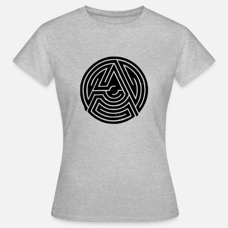 anarchy - T-shirt Femme - gris chiné