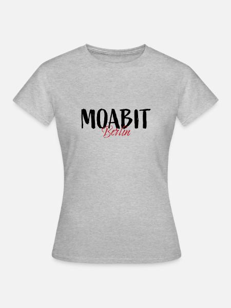 Moabit - Frauen T-Shirt - Grau meliert