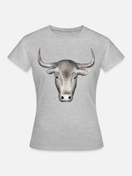 toro - Camiseta mujer - gris jaspeado