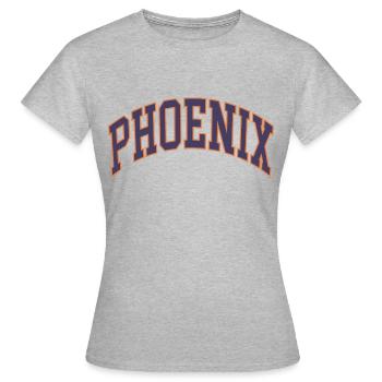 Phoenix - Women's T-Shirt - heather grey - Front - AI Model Female 172 dark (172cm)