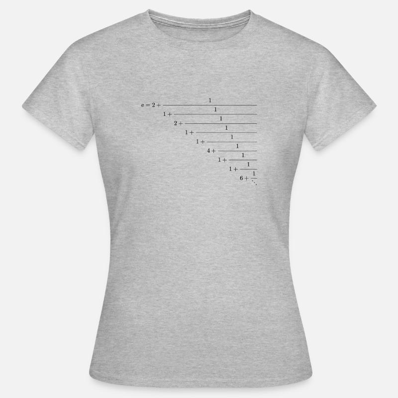 Euler chain break - Women's T-Shirt - heather grey