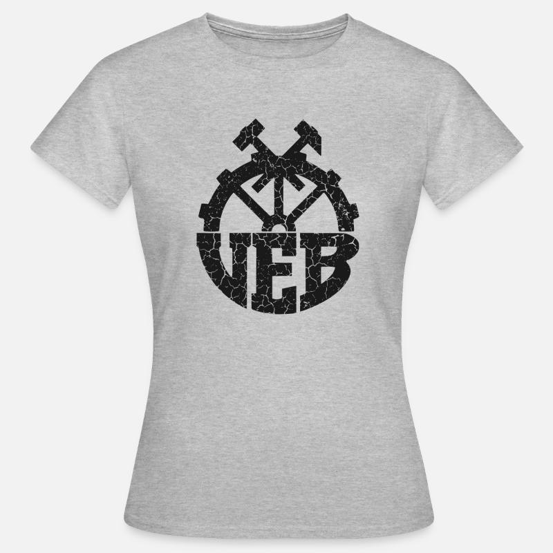 V E B - DDR Retro - Ostalgie - Women's T-Shirt - heather grey