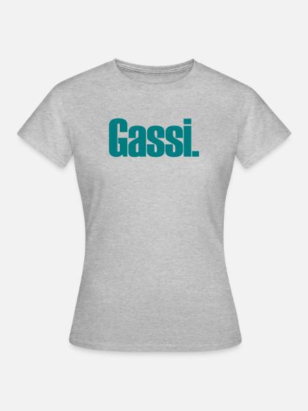 Gassi - Frauen T-Shirt - Grau meliert