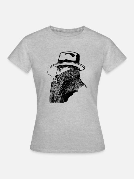 Agent Mafia Design - Frauen T-Shirt - Grau meliert