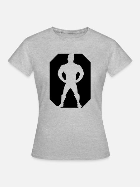 Super Hero Design - Women's T-Shirt - heather grey
