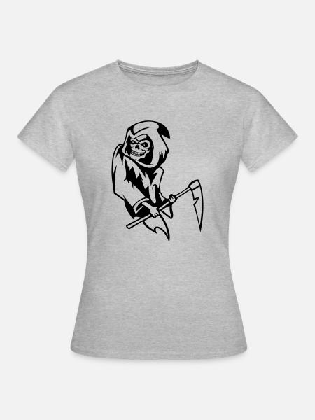 sensemann_01 - Frauen T-Shirt - Grau meliert