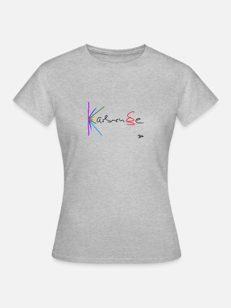 Karlsruhe - Frauen T-Shirt - Grau meliert