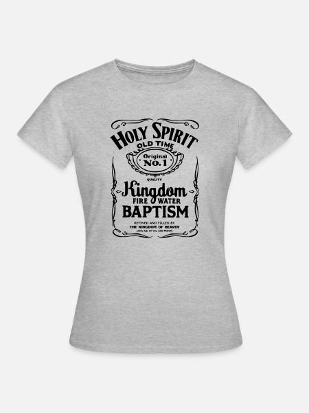 Holy Spirit old no1 - Frauen T-Shirt - Grau meliert