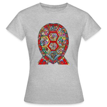 Multi Colours - Women's T-Shirt - heather grey - Front - AI Model Female 172 dark (172cm)