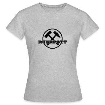 ruhrpott - T-shirt Femme - gris chiné - Devant - AI Model Female 172 dark (172cm)