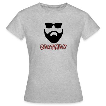 Bartman - T-shirt Femme - gris chiné - Devant - AI Model Female 172 dark (172cm)