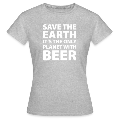 bear - sauve la terre - T-shirt Femme