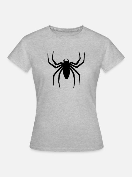 spider27 - Frauen T-Shirt - Grau meliert