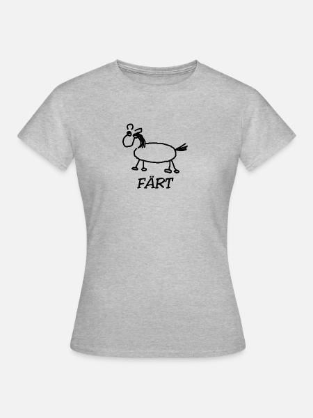 Färt - Frauen T-Shirt - Grau meliert