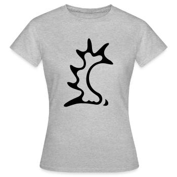 Maingest Trakehnen Brand - Women's T-Shirt - heather grey - Front - AI Model Female 172 dark (172cm)