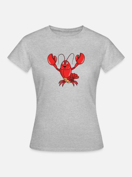 Hummer - Frauen T-Shirt - Grau meliert