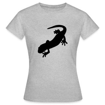 Salamander - Frauen T-Shirt - Grau meliert - Vorne - AI Model Female 172 dark (172cm)
