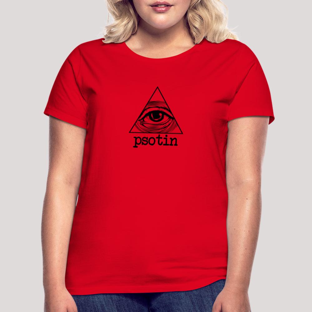 psotin - Frauen T-Shirt Rot