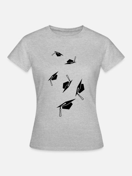 Student symbol - Frauen T-Shirt - Grau meliert