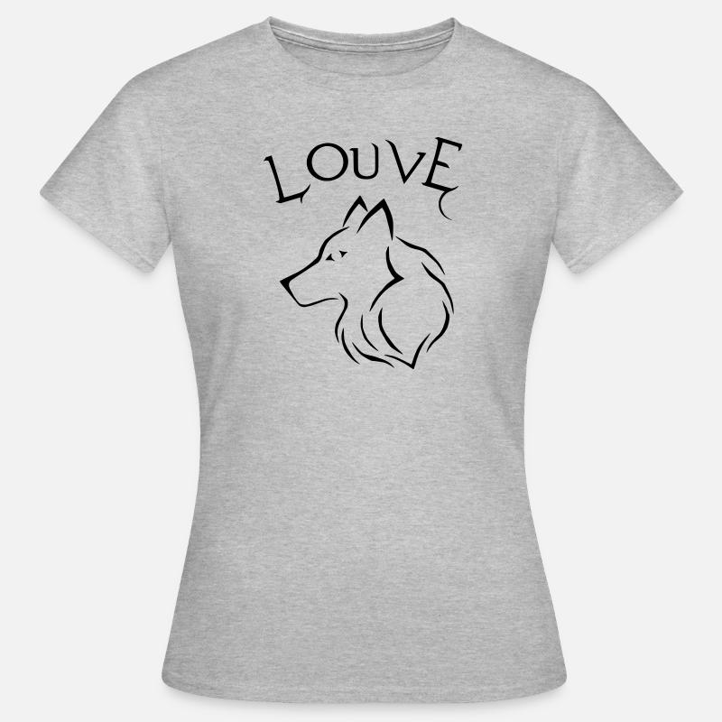 She-wolf - Women's T-Shirt - heather grey