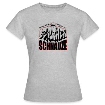 Berlin Souvenir Touristen Hauptstadt Metropole BLN - Frauen T-Shirt - Grau meliert - Vorne - AI Model Female 172 dark (172cm)