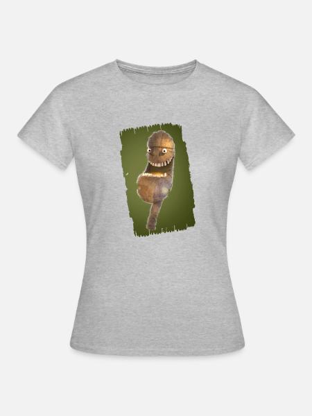 Mumie - Frauen T-Shirt - Grau meliert