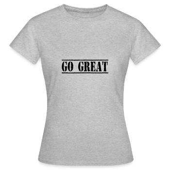 Money Motivation Profit Profit Performance Yield - Women's T-Shirt - heather grey - Front - AI Model Female 172 dark (172cm)