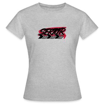 Sektor On Tour - Frauen T-Shirt - Grau meliert - Vorne - AI Model Female 172 dark (172cm)