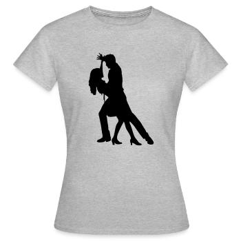 salsa - T-shirt Femme - gris chiné - Devant - AI Model Female 172 dark (172cm)
