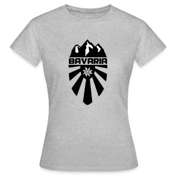 Bavaria - Women's T-Shirt - heather grey - Front - AI Model Female 172 dark (172cm)