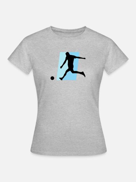 Futsal Futsalspieler Futsal - Frauen T-Shirt - Grau meliert