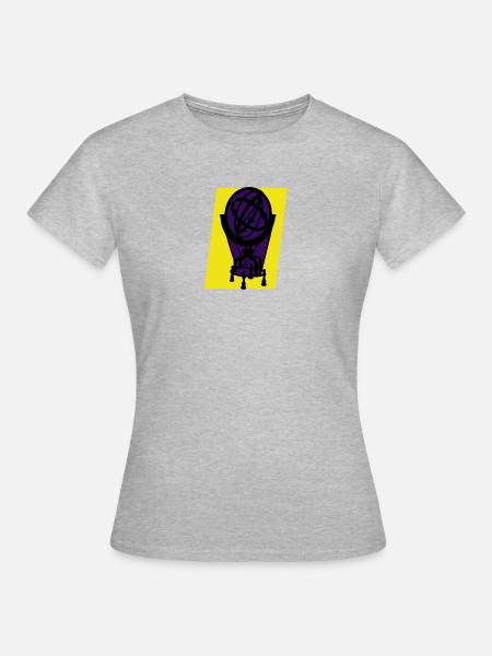Astronomie Physik Astronomie - Frauen T-Shirt - Grau meliert