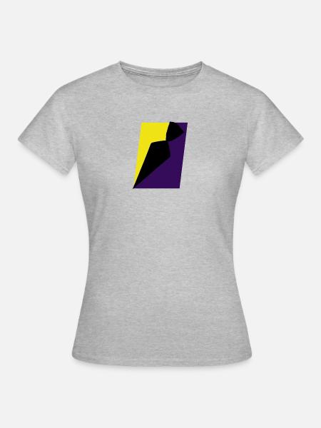 Backen Backwaren Kuchen - Frauen T-Shirt - Grau meliert