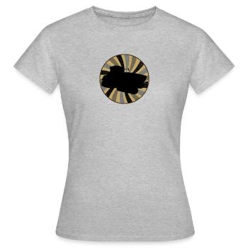 Landwirtschaft Ernte - Frauen T-Shirt - Grau meliert - Vorne - AI Model Female 172 dark (172cm)