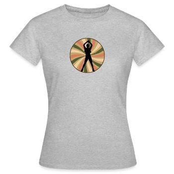 Exercice Cardio - T-shirt Femme - gris chiné - Devant - AI Model Female 172 dark (172cm)