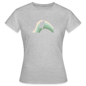 Bakery - Women's T-Shirt - heather grey - Front - AI Model Female 172 dark (172cm)