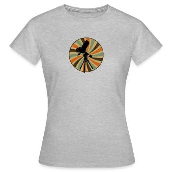 Astrophysique Astrophysique Corps célestes - T-shirt Femme - gris chiné - Devant - AI Model Female 172 dark (172cm)