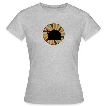 Astrophysique Corps célestes Astrophysique - T-shirt Femme - gris chiné - Devant - AI Model Female 172 dark (172cm)